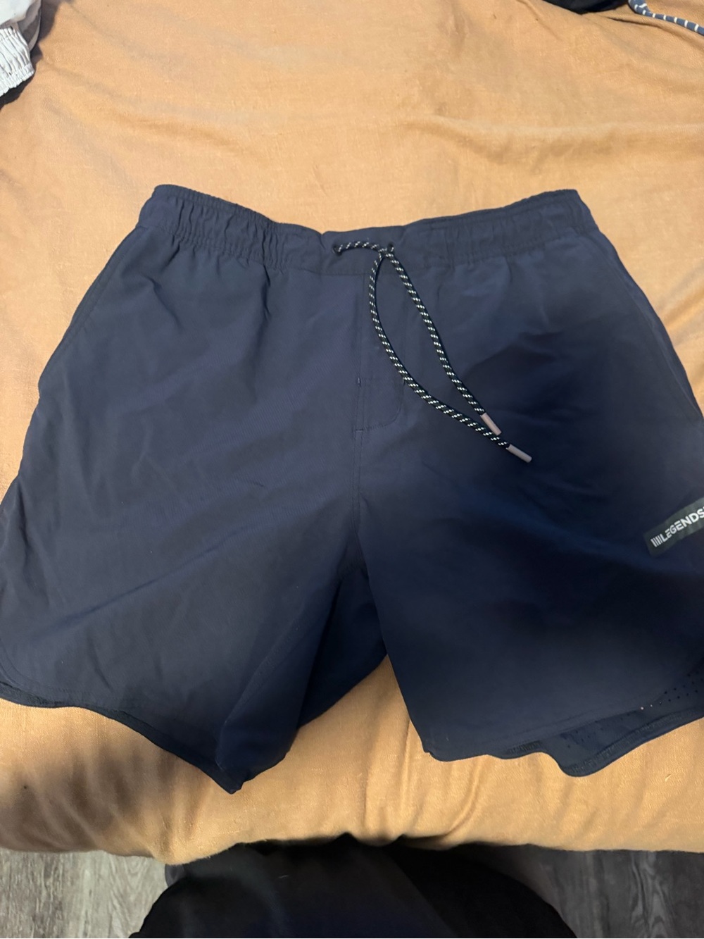 Men’s Navy size large Legends Luka Lined shorts